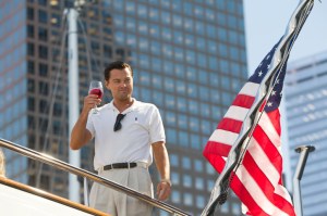 The Wolf of Wall Street Directed by Martin Scorsese Starring: Leonardo DiCaprio, Jonah Hill, Kyle Chandler, and Margot Robbie